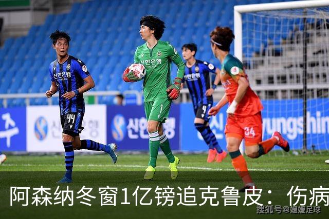 阿森纳冬窗1亿镑追克鲁皮：伤病风险下的争冠豪赌